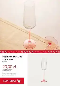 Homla Kieliszek na szampana BRILL oferta