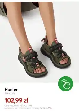 eobuwie Sandały Hunter oferta