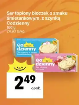 Delikatesy Centrum Ser topiony bloczek o smaku śmietankowym Codzienny oferta