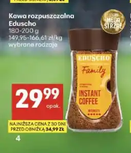 Delikatesy Centrum Kawa rozpuszczalna Eduscho Family oferta