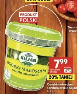 Delikatesy Centrum Ogórki małosolne sandomierskie Kiljan polskie oferta