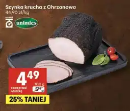 Delikatesy Centrum Szynka krucha z Chrzanowa Unimięs oferta