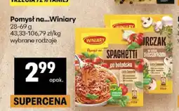Delikatesy Centrum Pomysł na Spaghetti po bolońsku Winiary oferta