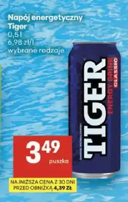 Delikatesy Centrum Napój energetyczny Tiger oferta