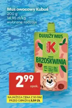 Delikatesy Centrum Mus owocowy Kubuś oferta