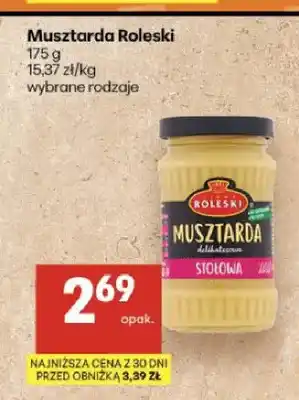 Delikatesy Centrum Musztarda Stołowa Roleski oferta