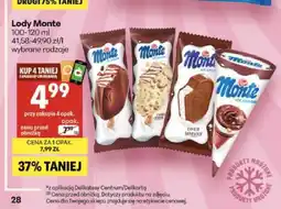 Delikatesy Centrum Lody na patyku Monte oferta