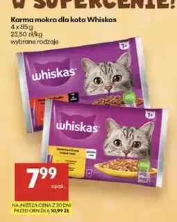 Delikatesy Centrum Karma mokra dla kota Whiskas 4-pak oferta