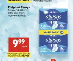 Delikatesy Centrum Podpaski Always Ultra Day oferta