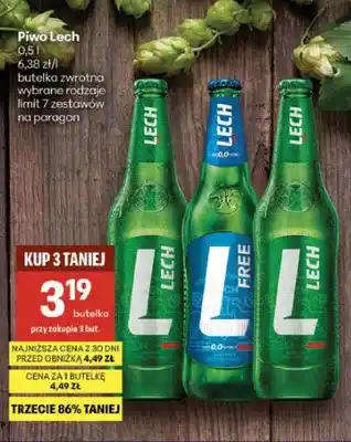 Delikatesy Centrum Piwo Lech Premium oferta