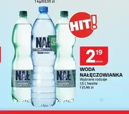 Chorten Woda mineralna Nałęczowianka Niegazowana oferta