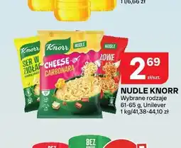 Chorten Zupa błyskawiczna Nudle Knorr Cheese Carbonara oferta