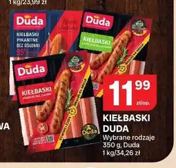 Chorten Kiełbaski pikantne bez osłonki Duda oferta
