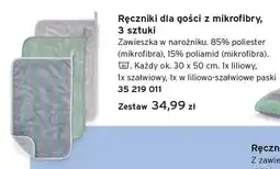 Tchibo Ręczniki dla gości z mikrofibry Tchibo oferta