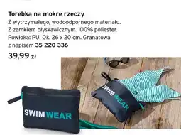 Tchibo Torebka na mokre rzeczy Tchibo granatowa oferta