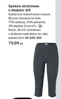 Tchibo Spodnie stretchowe o długości 3/4 Tchibo oferta