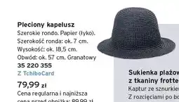 Tchibo Pleciony kapelusz Tchibo oferta