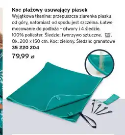 Tchibo Koc plażowy usuwający piasek oferta