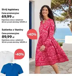 Tchibo Sukienka z tkaniny oferta
