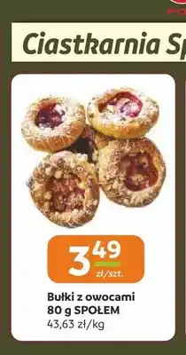 Społem Częstochowa Bułki z owocami Społem oferta