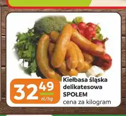 Społem Częstochowa Kiełbasa śląska delikatesowa Społem oferta