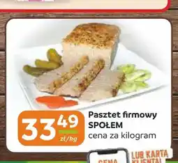 Społem Częstochowa Pasztet firmowy Społem oferta