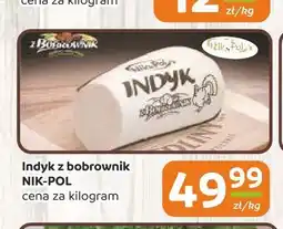 Społem Częstochowa Indyk z bobrownik Nik-Pol oferta