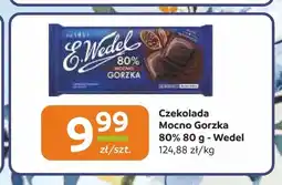 Społem Częstochowa Czekolada Mocno Gorzka 80% E.Wedel oferta
