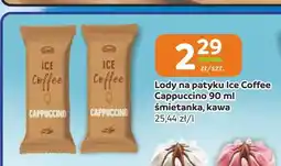 Społem Częstochowa Lody na patyku Ice Coffee Cappuccino śmietanka oferta