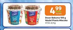 Społem Częstochowa Deser Bakoma Ptasie Mleczko Wedel oferta