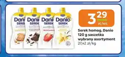 Społem Częstochowa Serek homogenizowany Danio saszetka oferta