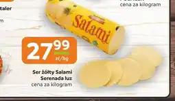 Społem Częstochowa Ser żółty Salami Serenada luz oferta