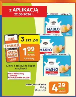 Społem Częstochowa Masło extra Kanka oferta