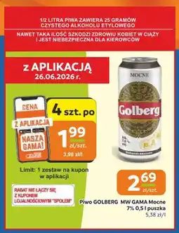 Społem Częstochowa Piwo Golberg Mocne 7% oferta