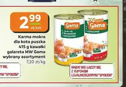 Społem Częstochowa Karma mokra dla kota Gama oferta