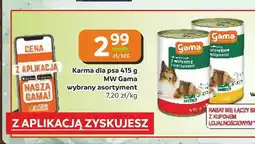 Społem Częstochowa Karma dla psa Gama oferta
