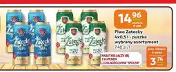 Społem Częstochowa Piwo Zatecky Světlý Ležák 4-pak oferta