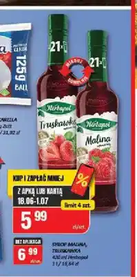 Chorten Syrop malina Herbapol oferta