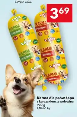 Lewiatan Karma dla psów Łapa z kurczakiem oferta