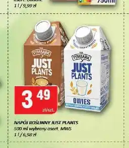 Chorten Napój roślinny Tymbark Just Plants oferta