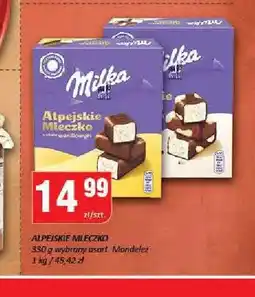 Chorten Alpejskie Mleczko Milka Waniliowe oferta