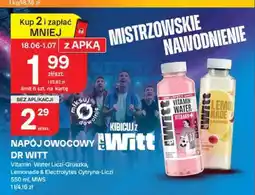 Chorten Napój owocowy Vitamin Water Liczi-Gruszka Dr Witt oferta