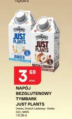 Chorten Napój bezglutenowy Tymbark Just Plants Owies oferta
