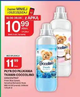 Chorten Płyn do płukania tkanin Coccolino Fresh Blue Splash oferta