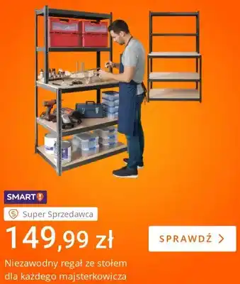 Regał ze stołem