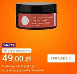 Allegro Maska do twarzy i ciała Eliksir Maroka Moroccan Ghassoul Clay with Rose oferta
