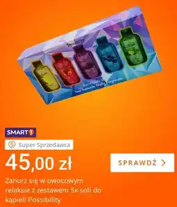 Allegro Zestaw soli do kąpieli Possibility 5-pak oferta