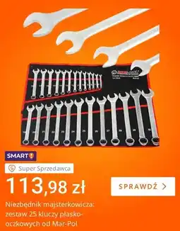 Allegro Zestaw kluczy płasko-oczkowych Mar-Pol oferta
