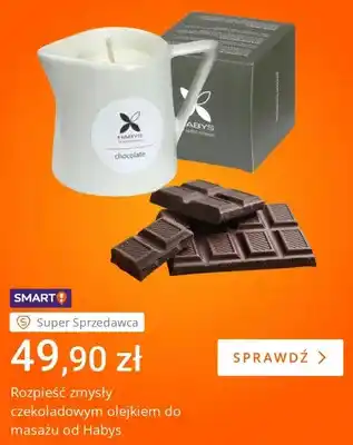 Olejek do masażu Habys czekoladowy