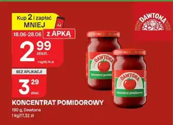 Chorten Koncentrat pomidorowy Dawtona oferta